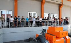 Mühendis adayları enerji üreten sistemleri SASKİ tesislerinde inceledi