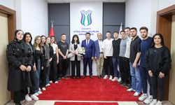 Rektör Sarıbıyık başarılı sporcuları tebrik etti