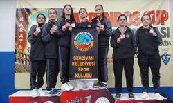 Serdivanlı Karatecilere Antalya’da madalya yağmuru