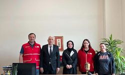 Kızılay'dan öğrencilere ilkyardım eğitimi