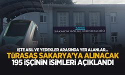 Türasaş işçi alım kura sonuçları açıklandı; İşte liste...