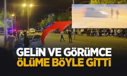 Korkunç kaza kamerada; Gelin ve görümce ölüme böyle gitti