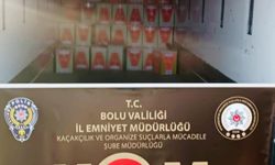 Bolu'da kaçakçılık operasyonunda 4 gözaltı
