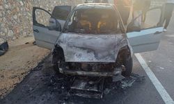 Seyir halinde bir anda alev aldı
