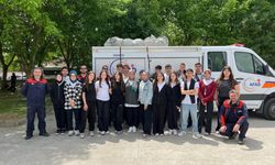 AFAD personelinden lise öğrencilerine afet bilincine yönelik eğitim