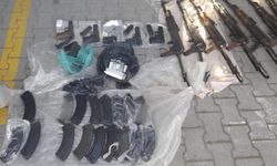 Polisin kiraladığı araçtan kaleşnikoflar çıkmıştı... Operasyon görüntüleri ortaya çıktı