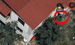 Kaçan firari dron ile takip edilip böyle yakalandı