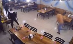 Deprem anı kamerada