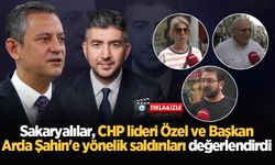 Sakaryalılar CHP lideri Özel ve Başkan Arda Şahin'e yönelik saldırıyı değerlendirdi