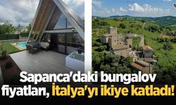 Sapanca'daki bungalov fiyatları, İtalya'yı ikiye katladı!