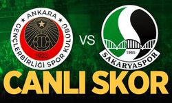 Gençlerbirliği - Sakaryaspor - CANLI SKOR