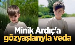 Sapanca'daki bungalov tesiste havuzda boğulan Minik Ardıç'a acı veda