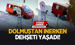 Dolmuştan inmek istedi, araç hareket edince sürüklendi