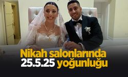 Nikah salonlarında 25.5.25 yoğunluğu