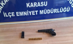 17 yıl hapis cezası olan şahıs tabancayla yakalandı