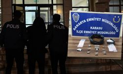 Karasu'da uyuşturucu ticareti yapan yabancı uyruklu şahıs tutuklandı