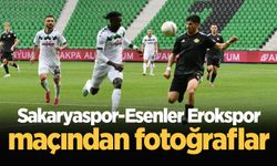 Sakaryaspor-Esenler Erokspor maçından fotoğraflar