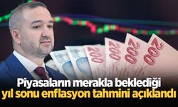 Piyasaların merakla beklediği yıl sonu enflasyon tahmini açıklandı