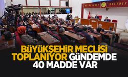 Büyükşehir meclisi toplanıyor