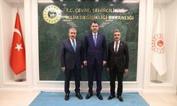 Dinç ve Destici, Bakan Kurum ile görüştü