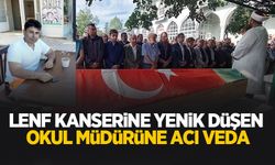 Okul müdürüne son görev