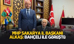 Oğuz Alkaş Devlet Bahçeli ile görüştü