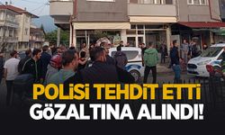 Polise sosyal medyada tehdit savurdu: Gözaltına alındı