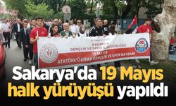 Sakarya'da 19 Mayıs halk yürüyüşü yapıldı