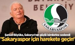 Şansal Büyüka, Sakarya'nın güçlü isimlerine seslendi: "Sakaryaspor için harekete geçin"