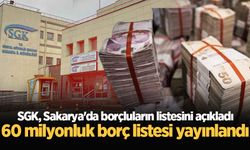 SGK, Sakarya'da borçluların listesini açıkladı: 60 milyonluk borç listesi yayınlandı