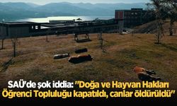SAÜ'de şok iddia: "Doğa ve Hayvan Hakları Öğrenci Topluluğu kapatıldı, canlar öldürüldü"