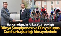 Başkan Alemdar, Ankara'dan paylaştı: Dünya Şampiyonası ve Dünya Kupası Cumhurbaşkanlığı himayelerinde