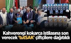 Kahverengi kokarca istilasına son verecek 'tutSAK' çiftçilere dağıtıldı