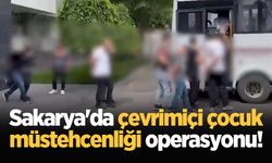 Sakarya'da çevrimiçi çocuk müstehcenliği operasyonu!