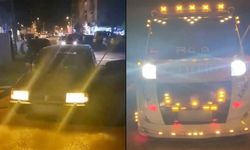 Standart dışı far kullananlara ceza yağdı