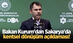 Bakan Kurum'dan Sakarya'da kentsel dönüşüm açıklaması! İlçe ilçe yaygınlaştırılacak...
