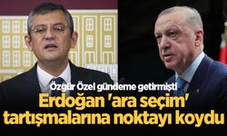 Erdoğan'dan Özgür Özel'in erken seçim çıkışa yanıt: Türkiye'yi böyle bir badirenin içine sokmayız