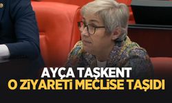 Ayça Taşkent, Şara'nın Tank Palet ziyaretini meclis gündemine taşıdı
