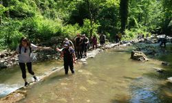 Doğaseverlerin rotası bu kez Maden Deresi parkuru oldu