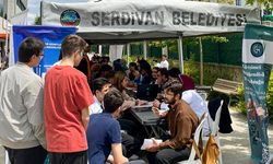 Kariyer çadırları lise öğrencileri için kuruldu