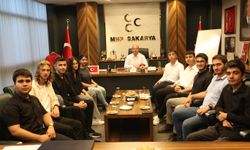 Altay Roket takımından MHP İl Başkanı Alkaş'a ziyaret