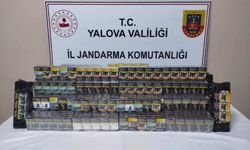 Yalova'da kaçak sigara operasyonunda 1 gözaltı
