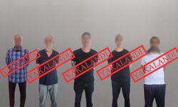 Kırmızı bültenle aranan 5 kişi yakalanarak Türkiye'ye getirildi