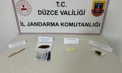 Sakarya'dan Düzce'ye uyuşturucu getirirken yakalandı