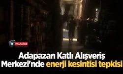 Adapazarı Katlı Alışveriş Merkezi'nde enerji kesintisi tepkisi
