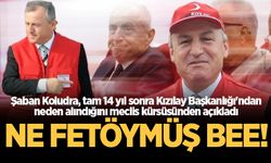 Şaban Koludra, tam 14 yıl sonra Kızılay Başkanlığı'ndan neden alındığını meclis kürsüsünden açıkladı