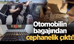 Sakarya'da bir otomobilde 100 ruhsatsız tabanca ele geçirildi