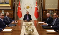Cumhurbaşkanı Erdoğan başkanlığında güvenlik toplantısı gerçekleştirildi