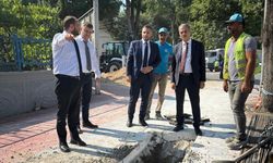 Başkan Alemdar metrobüs hattı çalışmalarını yerinde inceledi