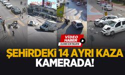Sakarya'daki 14 ayrı kazanın görüntüsü paylaşıldı; İşte o anlar
